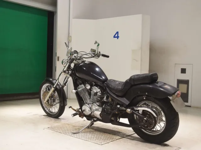 Honda Steed 400 1992, чёрный, фото 6
