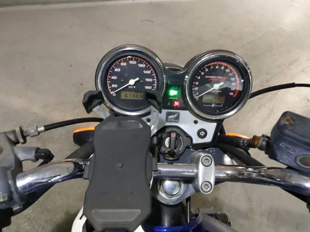Honda CB400 Super Four 2004, синий, фото 5