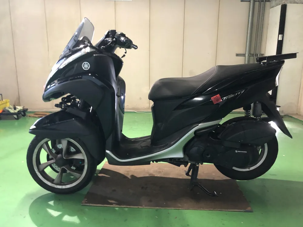 Yamaha Tricity 125, чёрный, фото 5