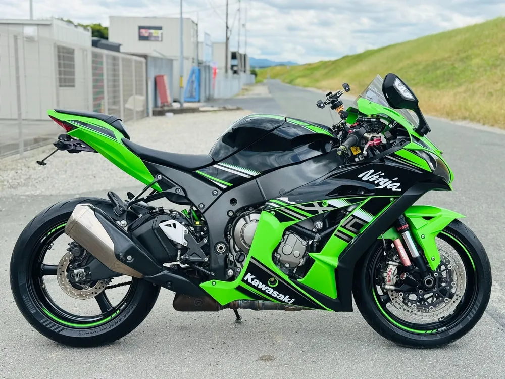 Kawasaki Ninja 1000 2017, lime / black, фото 2