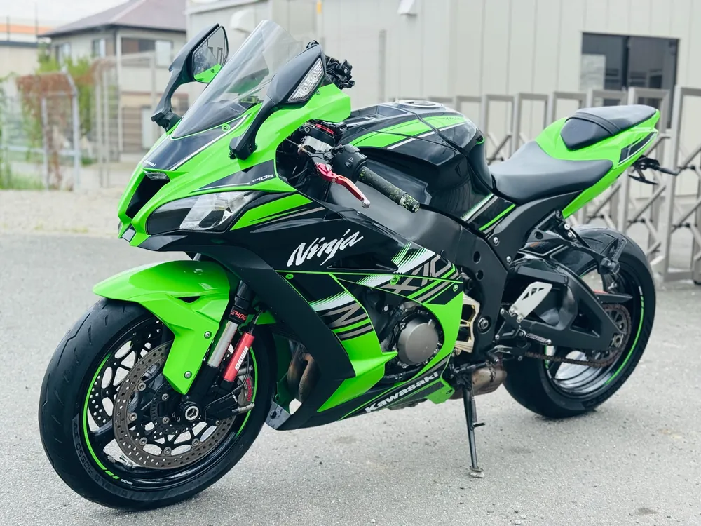 Kawasaki Ninja 1000 2017, lime / black, фото 11