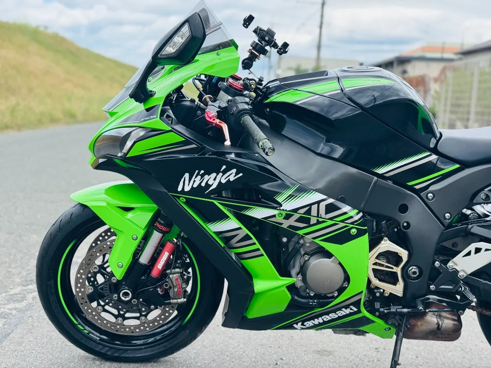 Kawasaki Ninja 1000 2017, lime / black, фото 12