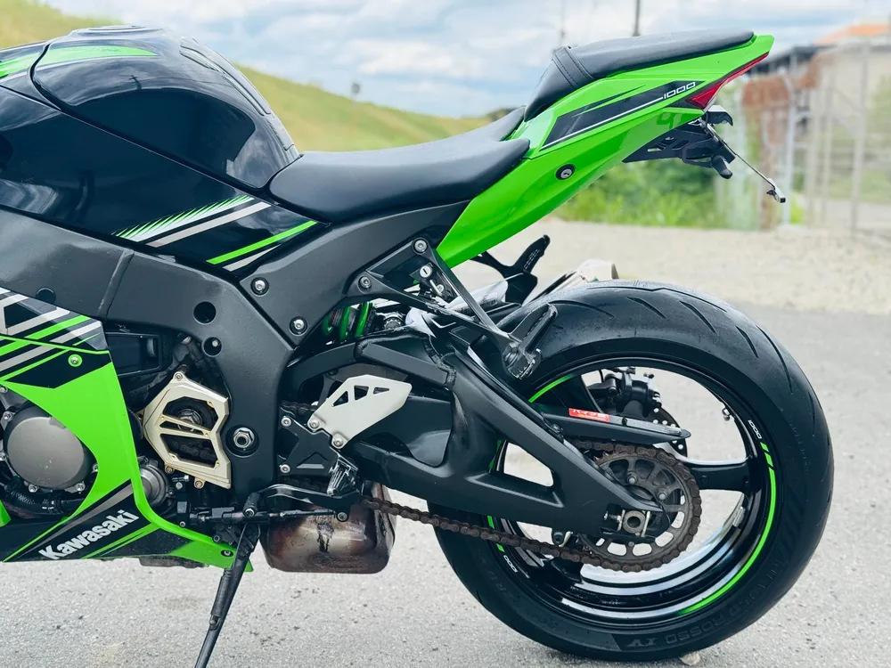 Kawasaki Ninja 1000 2017, lime / black, фото 13