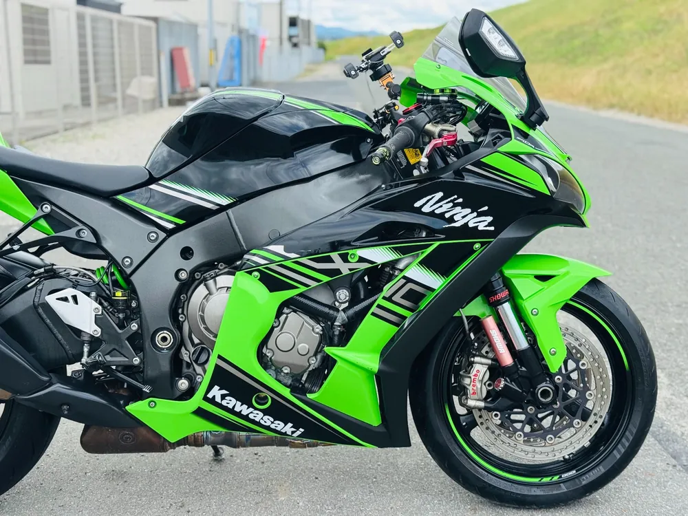Kawasaki Ninja 1000 2017, lime / black, фото 15