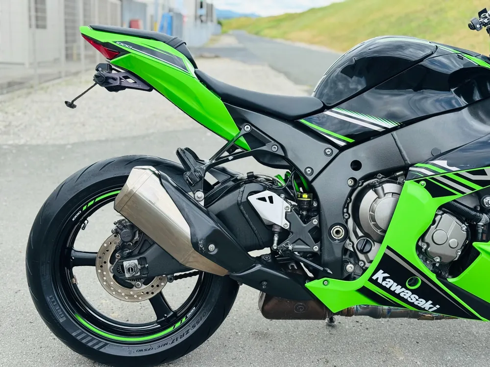 Kawasaki Ninja 1000 2017, lime / black, фото 16