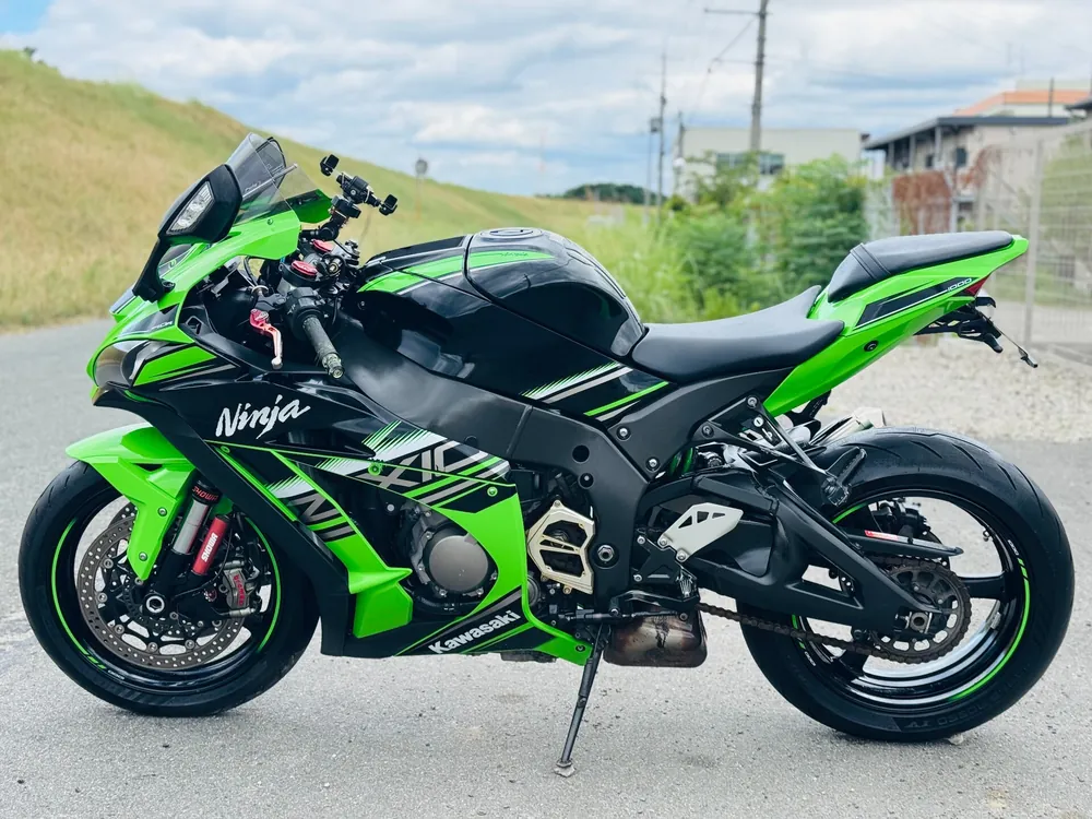 Kawasaki Ninja 1000 2017, lime / black, фото 10