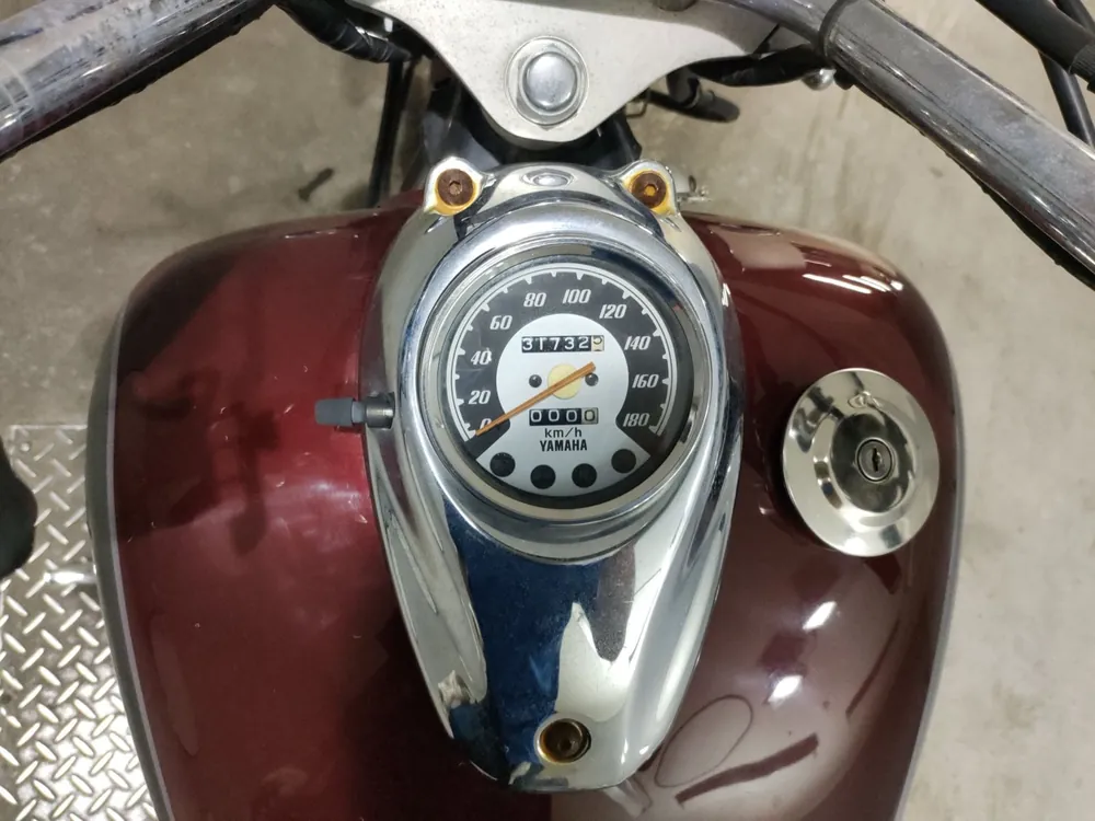 Yamaha Drag Star 1996, серый, красный, фото 5