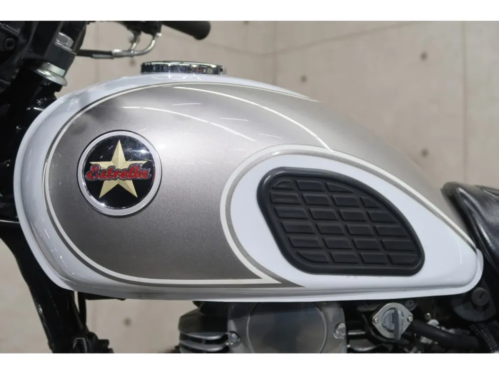 Kawasaki Estrella, white/silver, фото 9