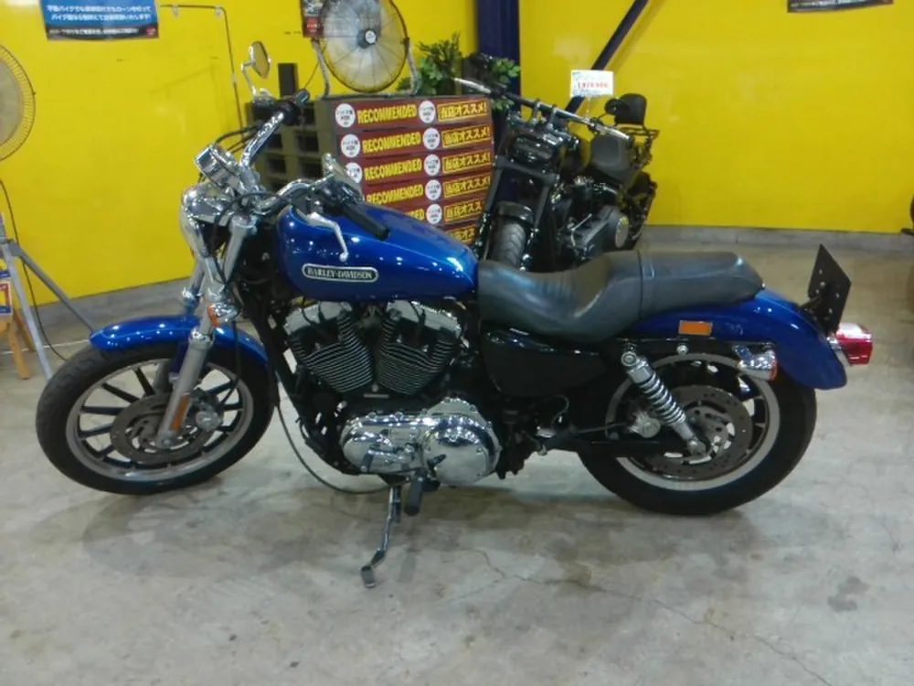 Harley-Davidson XL1200L Sportster 2009, синий, фото 9