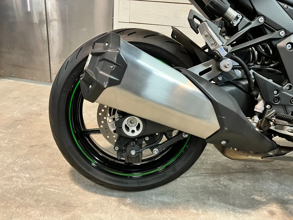 Kawasaki NINJA1000SX 2021, чёрный, зелёный, фото 11