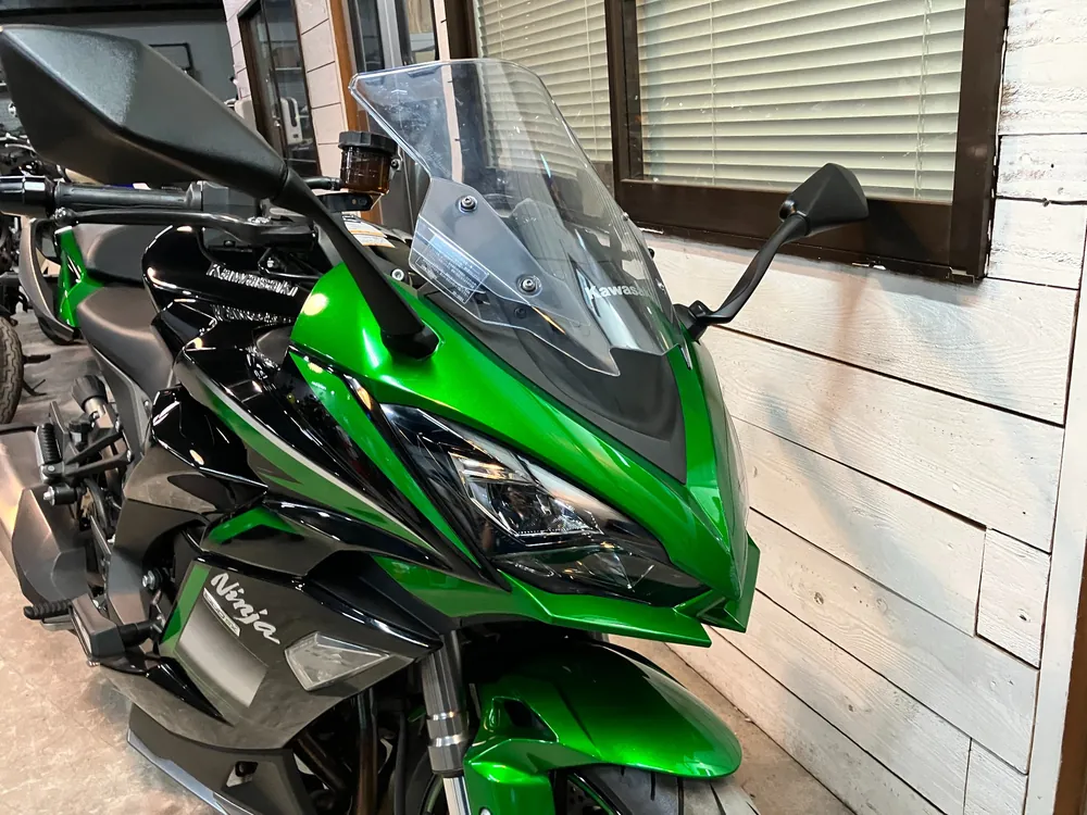 Kawasaki NINJA1000SX 2021, чёрный, зелёный, фото 18