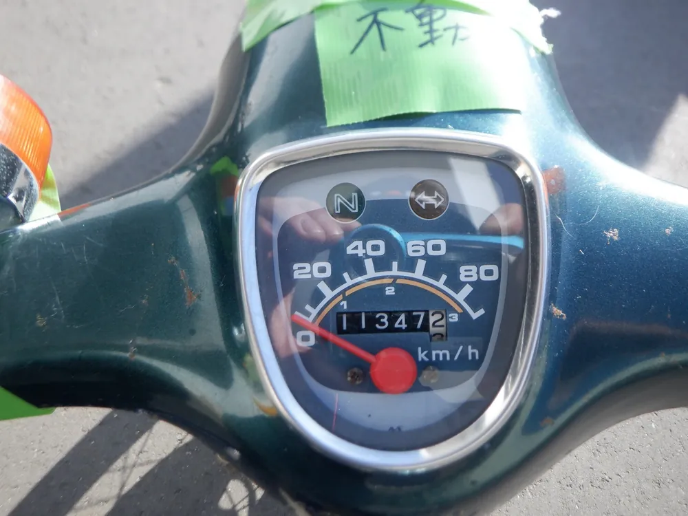 Honda Super Cub, зелёный, фото 3
