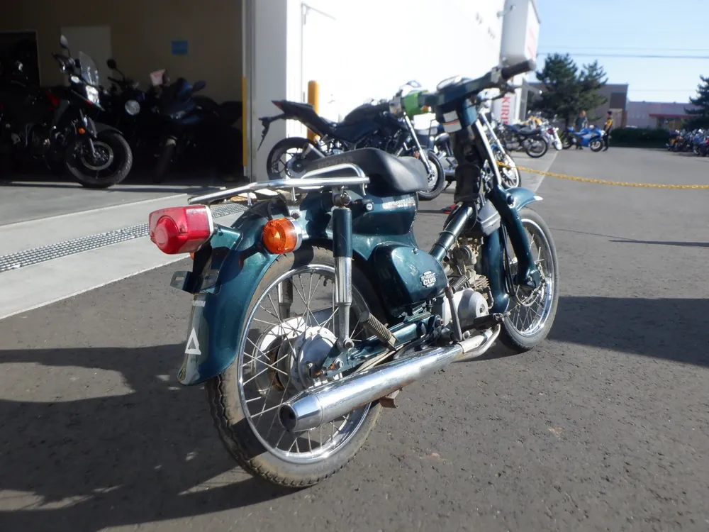Honda Super Cub, зелёный, фото 5