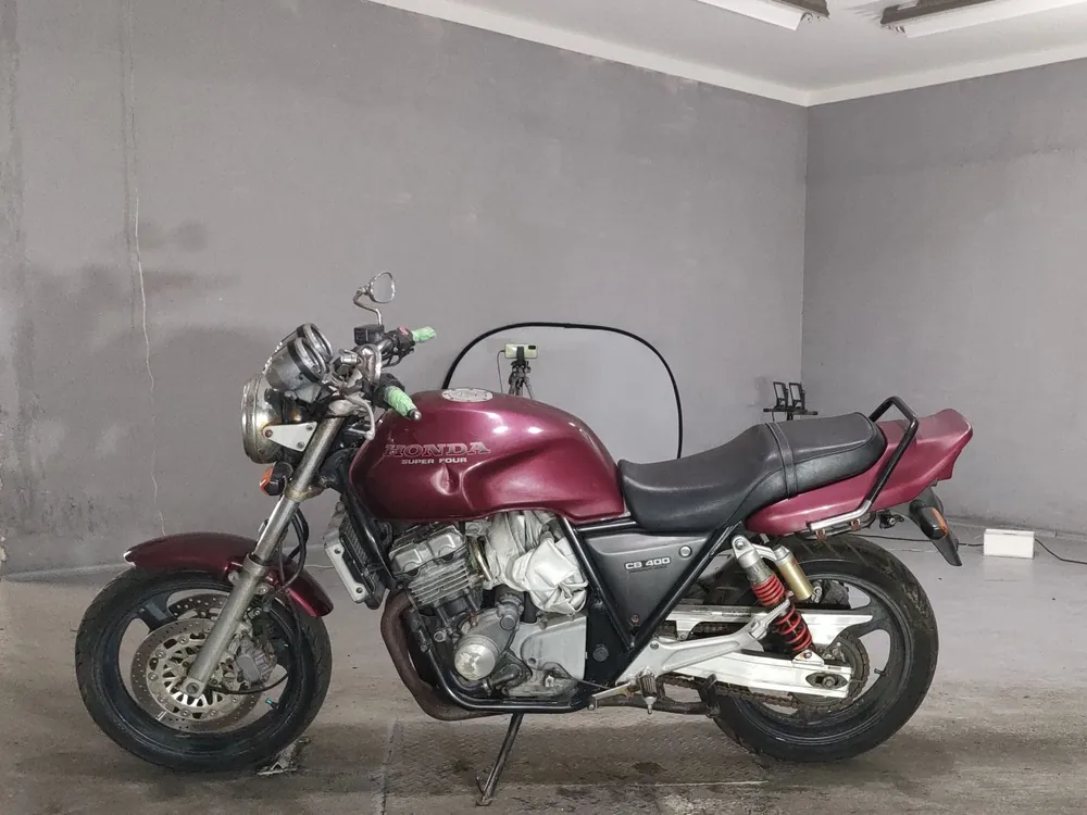 Honda CB400 1994, красный, фото 2