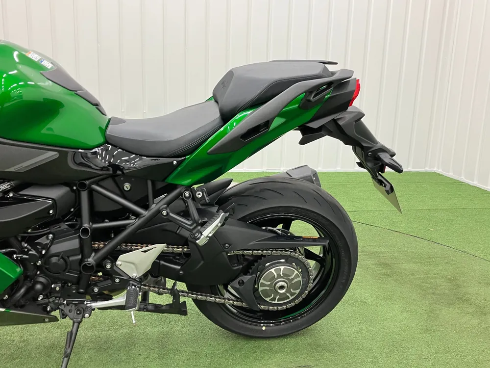 Kawasaki Ninja H2 SX 2023, green / black, фото 16