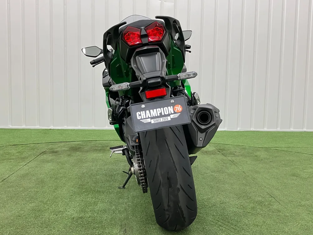 Kawasaki Ninja H2 SX 2023, green / black, фото 8