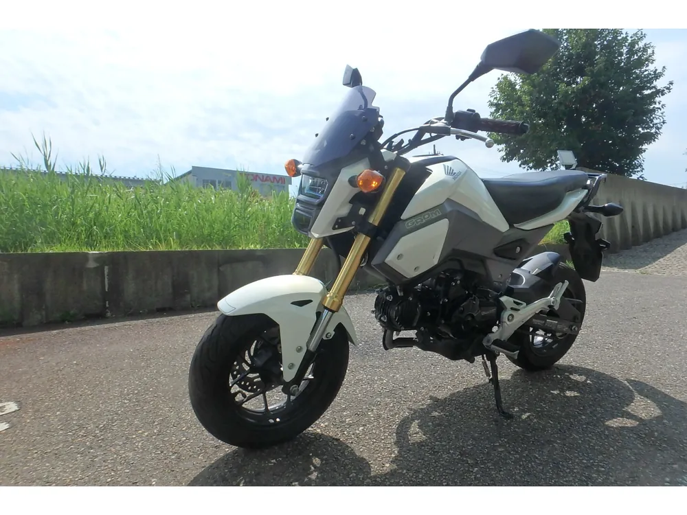Honda Grom, белый, фото 16