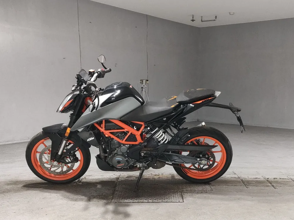 KTM 390 Duke 2021, black/gray, фото 2