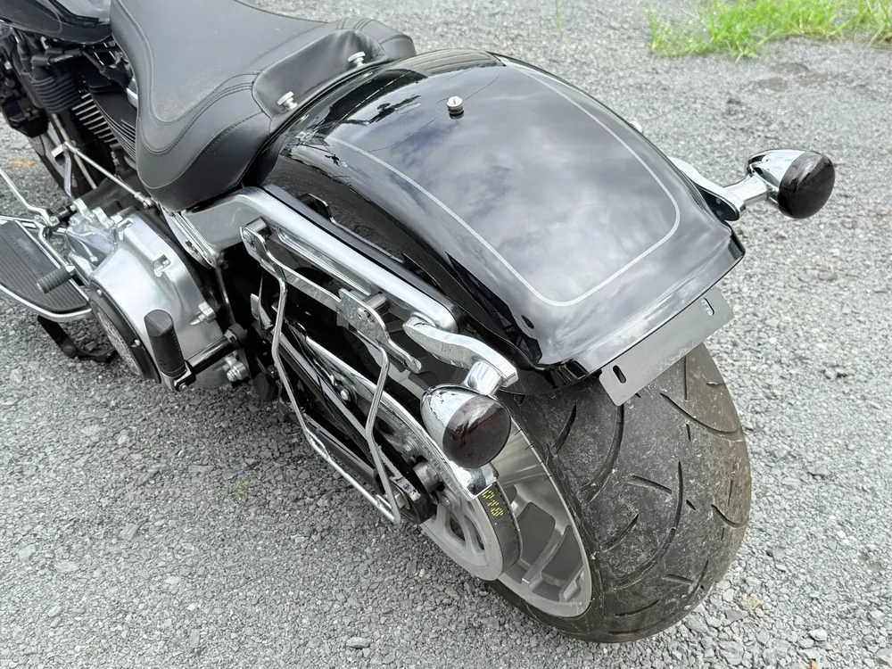 Harley-Davidson FLFBS 2018, чёрный, фото 11