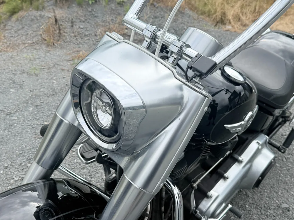 Harley-Davidson FLFBS 2018, чёрный, фото 6