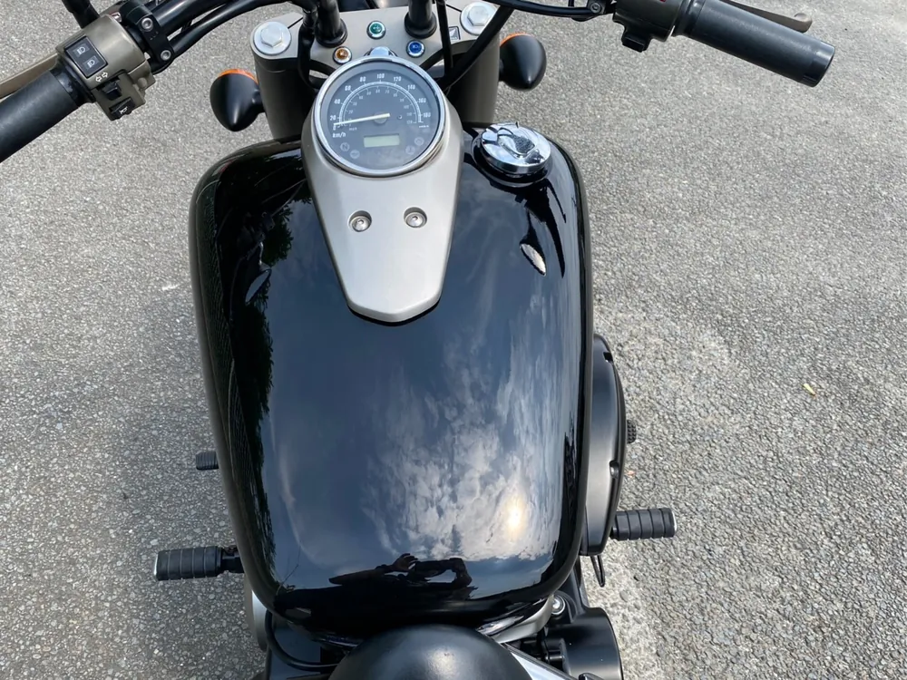 Honda Shadow 750 2011, чёрный, фото 9
