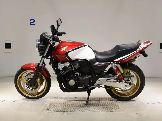Honda CB400 Super Four 2006, белый, красный, чёрный, фото 2