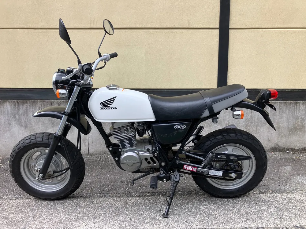 Honda APE 100, белый, фото 2