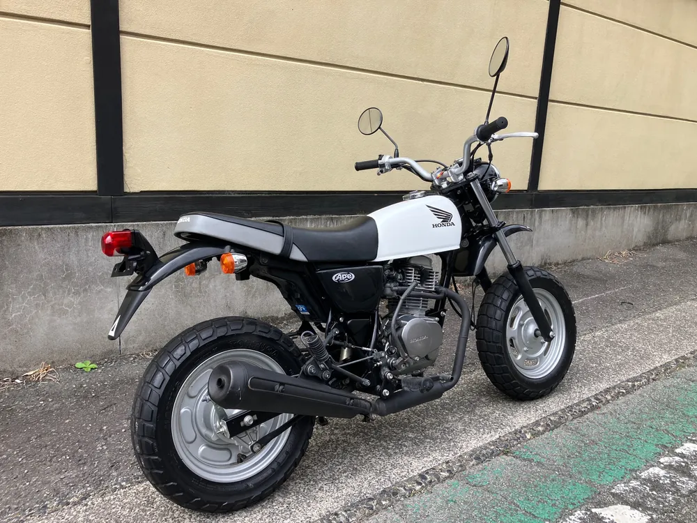 Honda APE 100, белый, фото 5