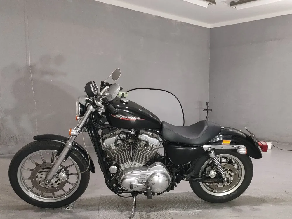 Harley-Davidson XLH883 2004, чёрный, фото 2