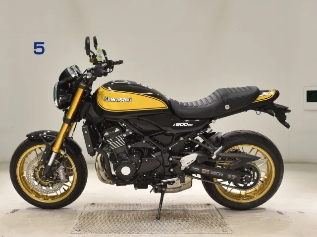 Kawasaki Z900RS, black | yellow, фото 2