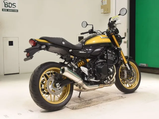 Kawasaki Z900RS, black | yellow, фото 5