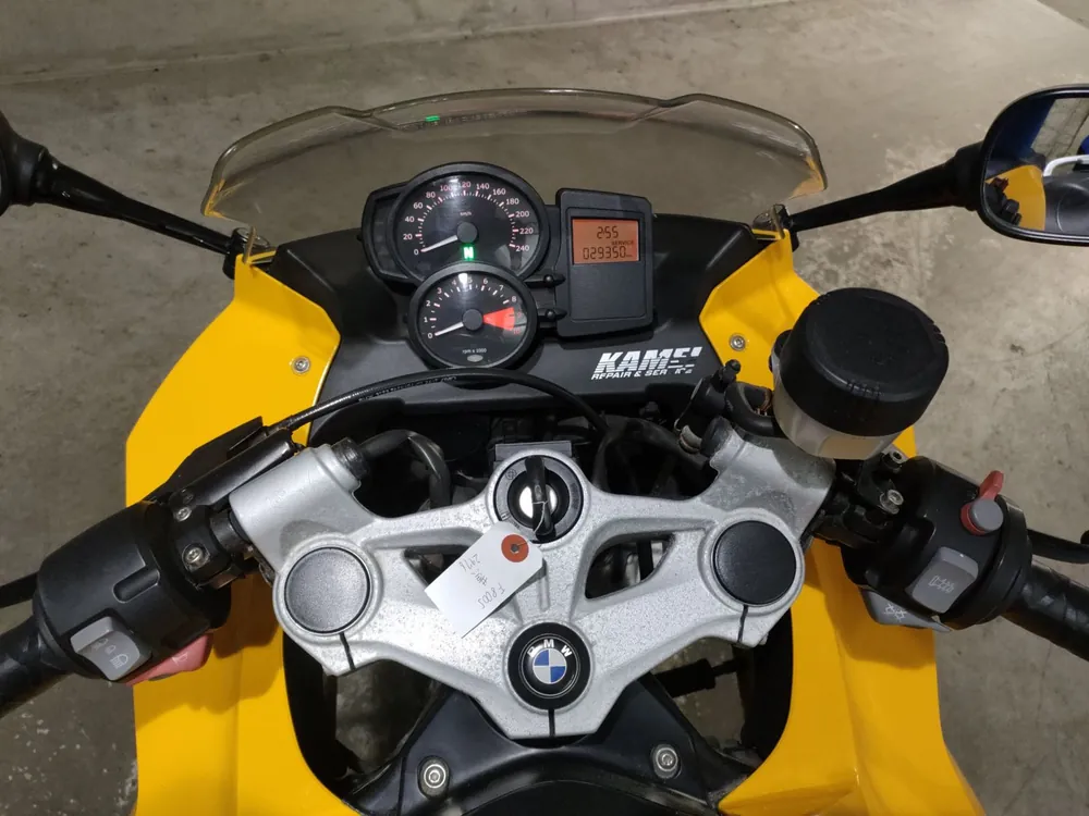 BMW F800S 2007, жёлтый, фото 5
