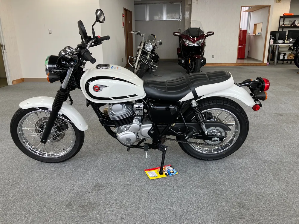Kawasaki W230, белый, фото 2