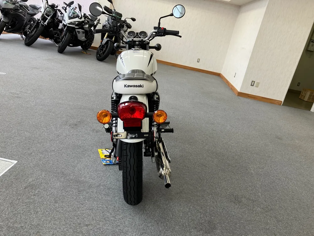 Kawasaki W230, белый, фото 5