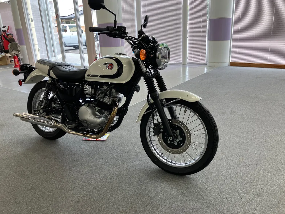 Kawasaki W230, белый, фото 6