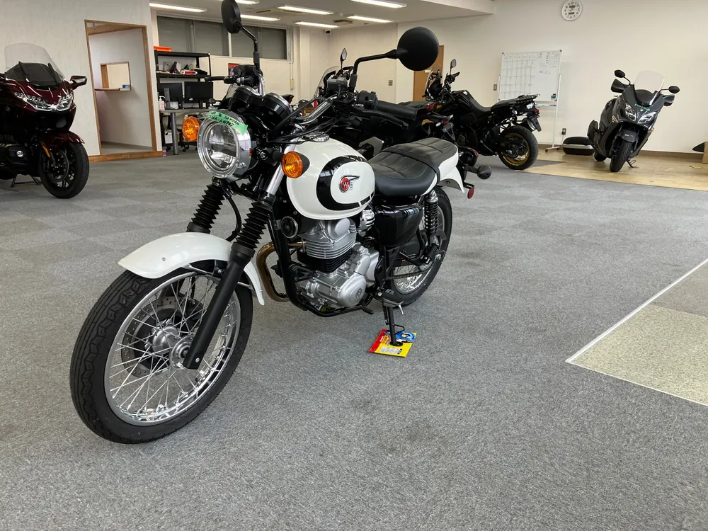 Kawasaki W230, белый, фото 7