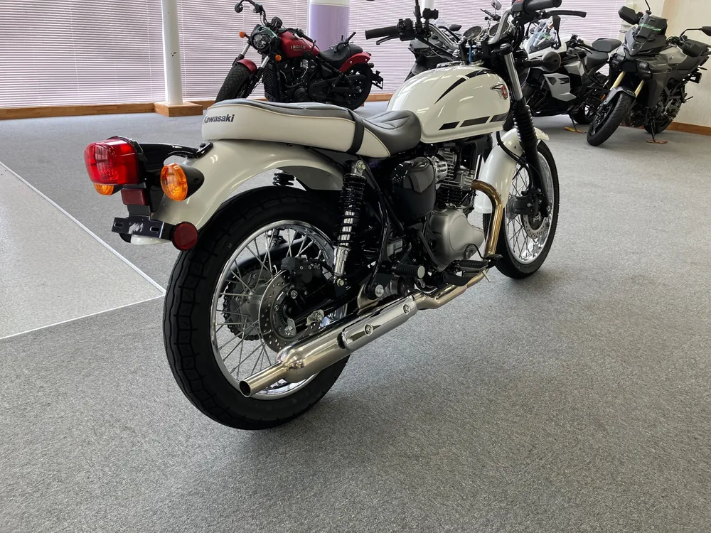 Kawasaki W230, белый, фото 9