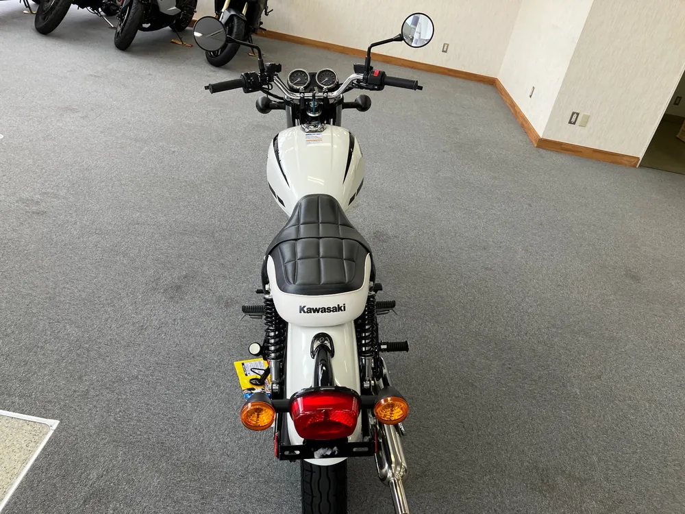 Kawasaki W230, белый, фото 10