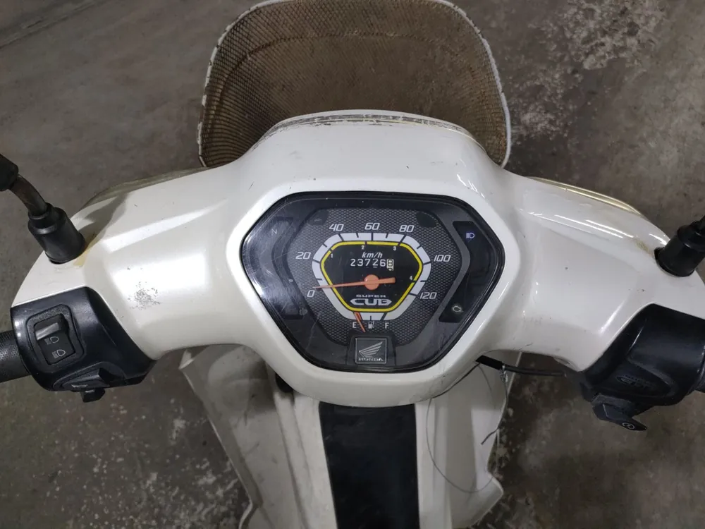 Honda Cross Cub, белый, фото 5