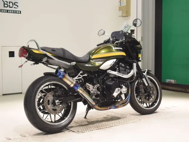 Kawasaki Z900RS 2019, зелёный, фото 5