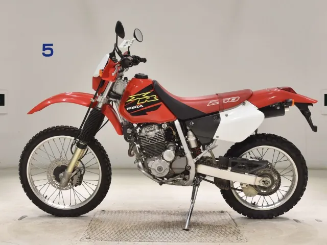 Honda XR250, red | black, фото 2