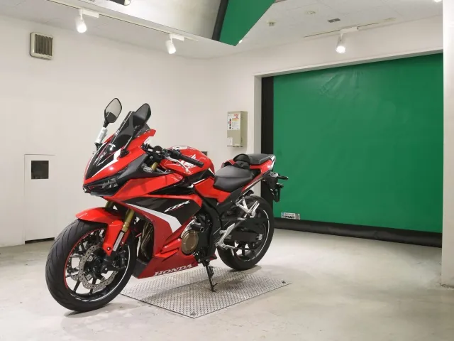Honda CB400X 2023, white | red | black, фото 4