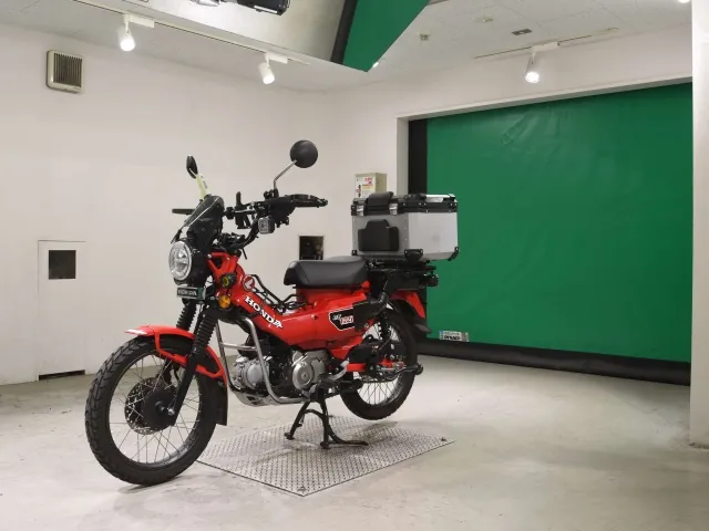 Honda CT125 Hunter Cub, красный, фото 4