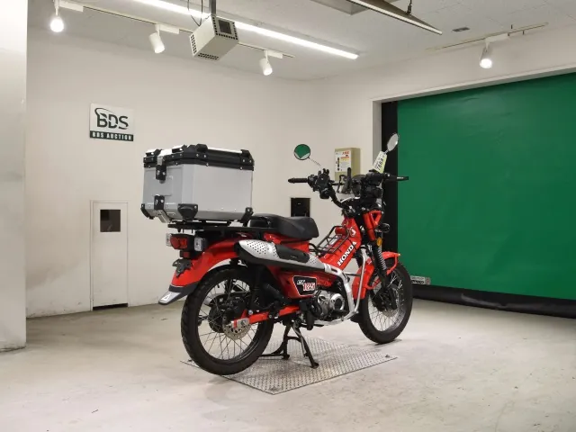 Honda CT125 Hunter Cub, красный, фото 5