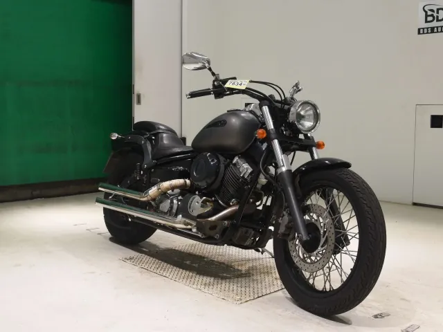 Yamaha Dragstar 400 2013, matt gun, фото 3