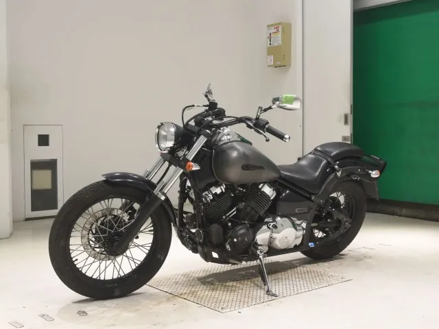 Yamaha Dragstar 400 2013, matt gun, фото 4