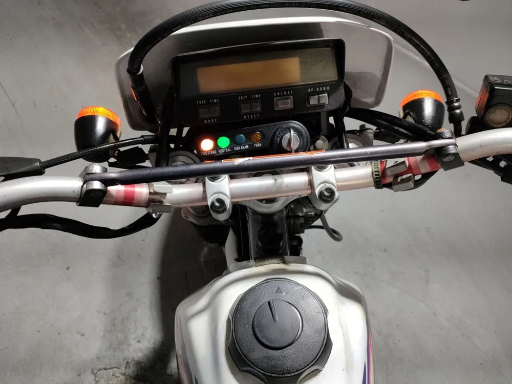 Honda XR250, белый, фото 5