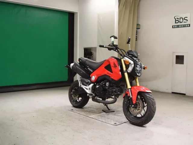 Honda Grom, красный, чёрный, фото 3