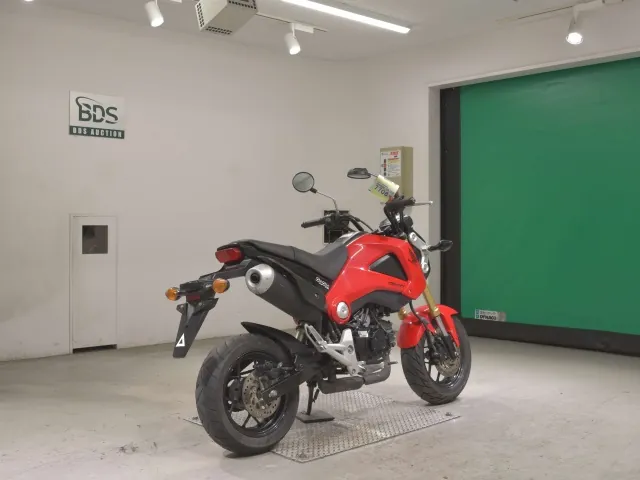 Honda Grom, красный, чёрный, фото 5