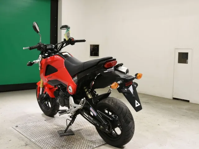 Honda Grom, красный, чёрный, фото 6